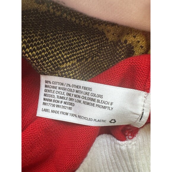 Target Adult Christmas Santa Sweater Cardigan 2016 XL - Picture 11 of 12